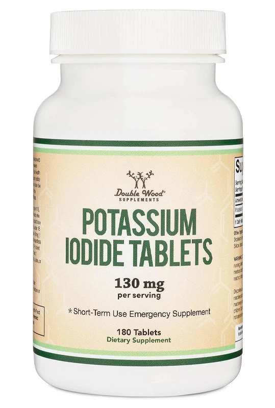 Potassium Iodide 130mg - 180 Tablets Potassium Iodide 130mg - 180 Tablets